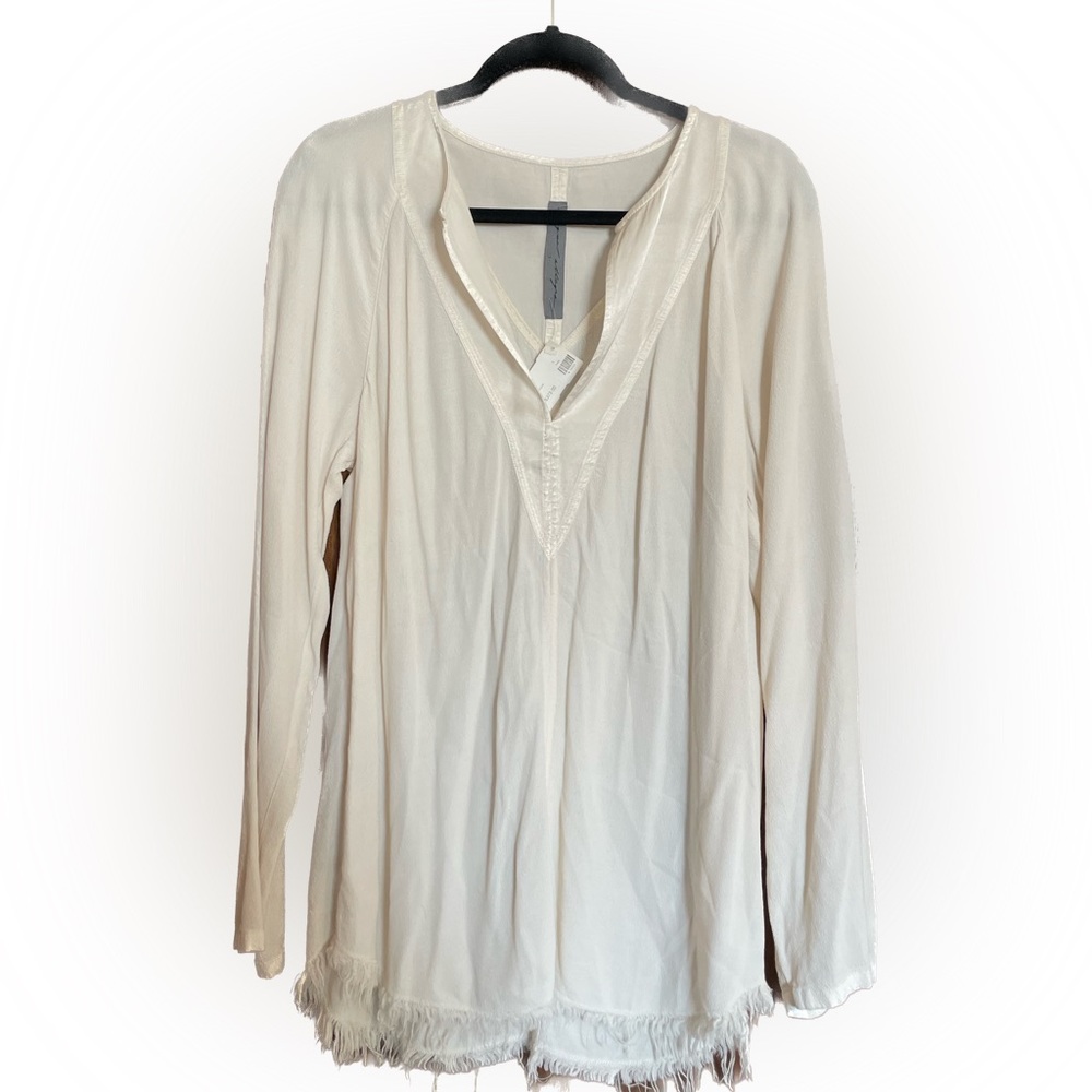 NWT Raquel Allegra Galaxy Top Ivory